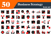 Business Strategy Icons Bundle, a Solid Icon by EllaMaiyaali (Thumbnail 1 of 2)