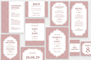 Ornate Wedding Invitation Templates