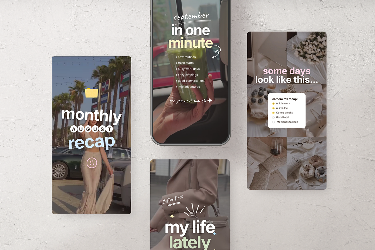 Viral iOS Reels Canva Templates, a Social Media Template by DigiPax (Photo 8 of 14)
