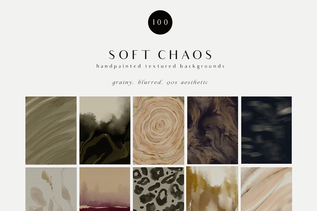 Organic Blurred textured backgrounds, a Background Graphic by Grace Noboa Illustrations (Photo 8 of 20)