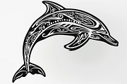 Tribal Dolphin Laser Cut Bundle, a Graphic by balal (Thumbnail 12 of 16)