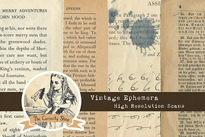Vintage Ephemera Sampler 1
