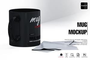 Mug And Napkin Mockup