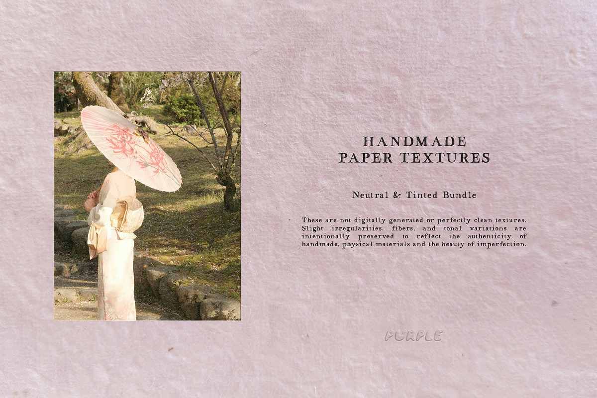 Handmade Paper Textures, a Background Graphic by Purple (Photo 16 of 22)