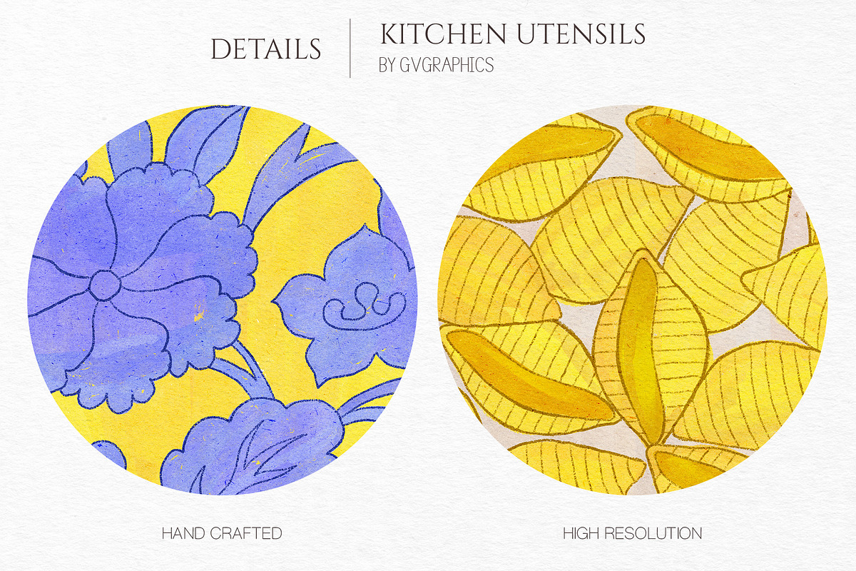 Kitchen Utensils Illustrations, an Object Illustration by GVGraphics (Photo 8 of 8)