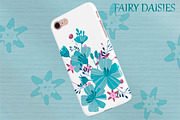 floral collection Fairy daisies, set, an Illustration by EshaStudio (Thumbnail 6 of 6)