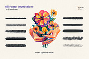 Clip Studio Oil Pastel Brushes, a Brush Add-On by pixelbuddha.net (Thumbnail 3 of 6)