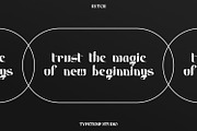Rutch Display Font, a Serif Font by Typetemp Studio (Thumbnail 8 of 17)