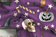 Halloween Seamless Pattern for Craft, a Pattern Graphic by Kreeya Art Shop (Thumbnail 8 of 11)