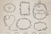 Whimsical Floral & Ornamental Frames, an Object Graphic by Cute Atelier (Thumbnail 8 of 12)