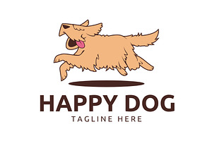 Happy Dog Logo