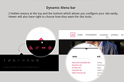 Fashion - Blog & Portfolio Template, a Websites & App Template by JoomlaUX (Thumbnail 4 of 5)