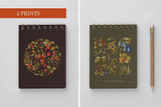 Berries &forest plants, a Texture Illustration by Izobova (Thumbnail 6 of 7)