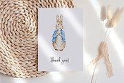 Watercolor Peter Rabbit Clipart, an Object Graphic by SvetaArtStore (Thumbnail 6 of 6)