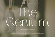 The Genium - Elegant Classic Serif, a Serif Font by GridlineType (Thumbnail 1 of 10)