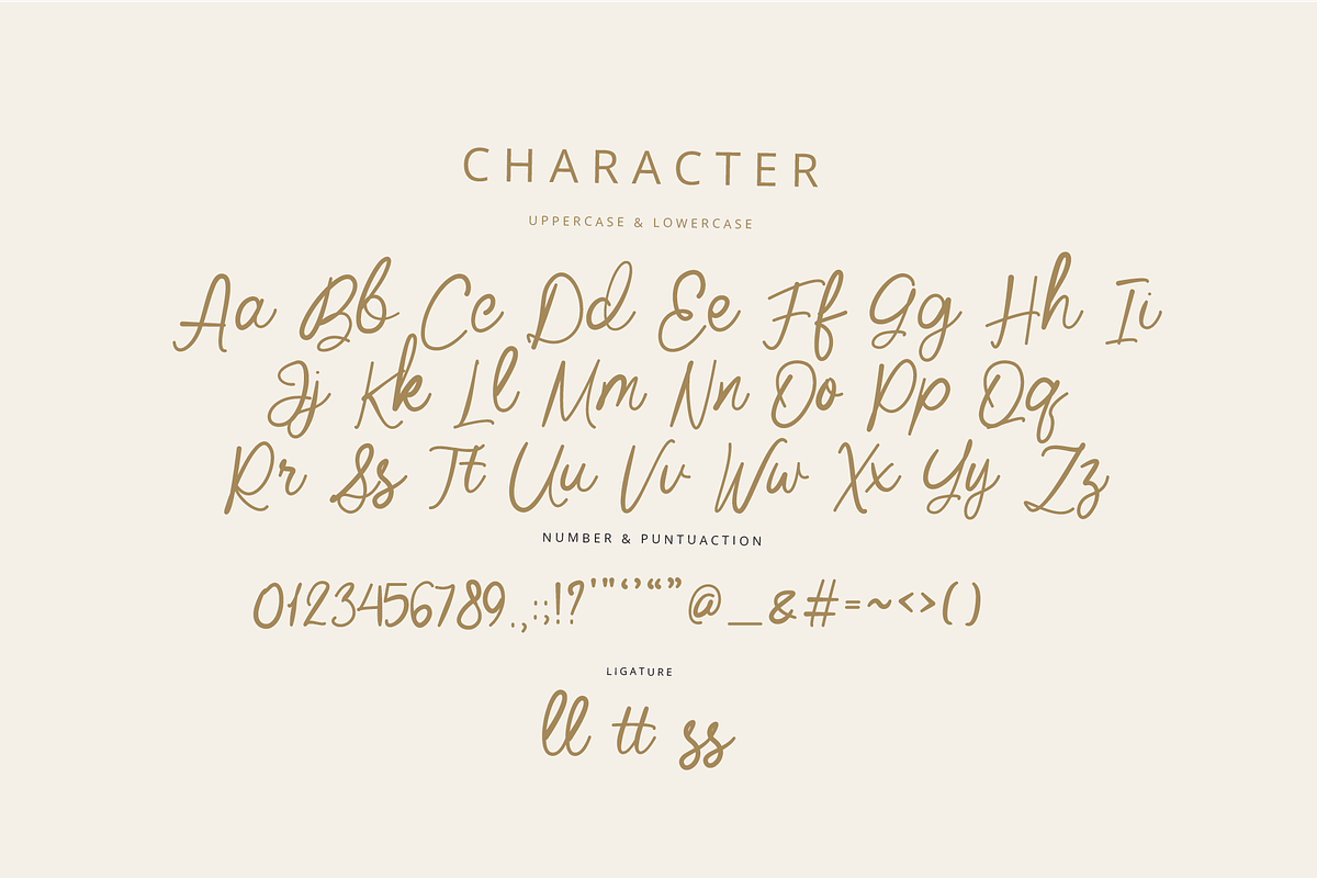 The Blooming Script, a Script Font by Muwatta Studio (Photo 9 of 11)