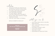 Elegant Shopify Theme | Light + Airy, a Templates & Theme by Easy Website Themes (Thumbnail 8 of 8)