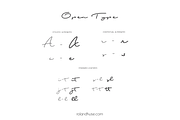 Shopping Script Variable, a Script Font by Roland Huse Design (Thumbnail 7 of 7)