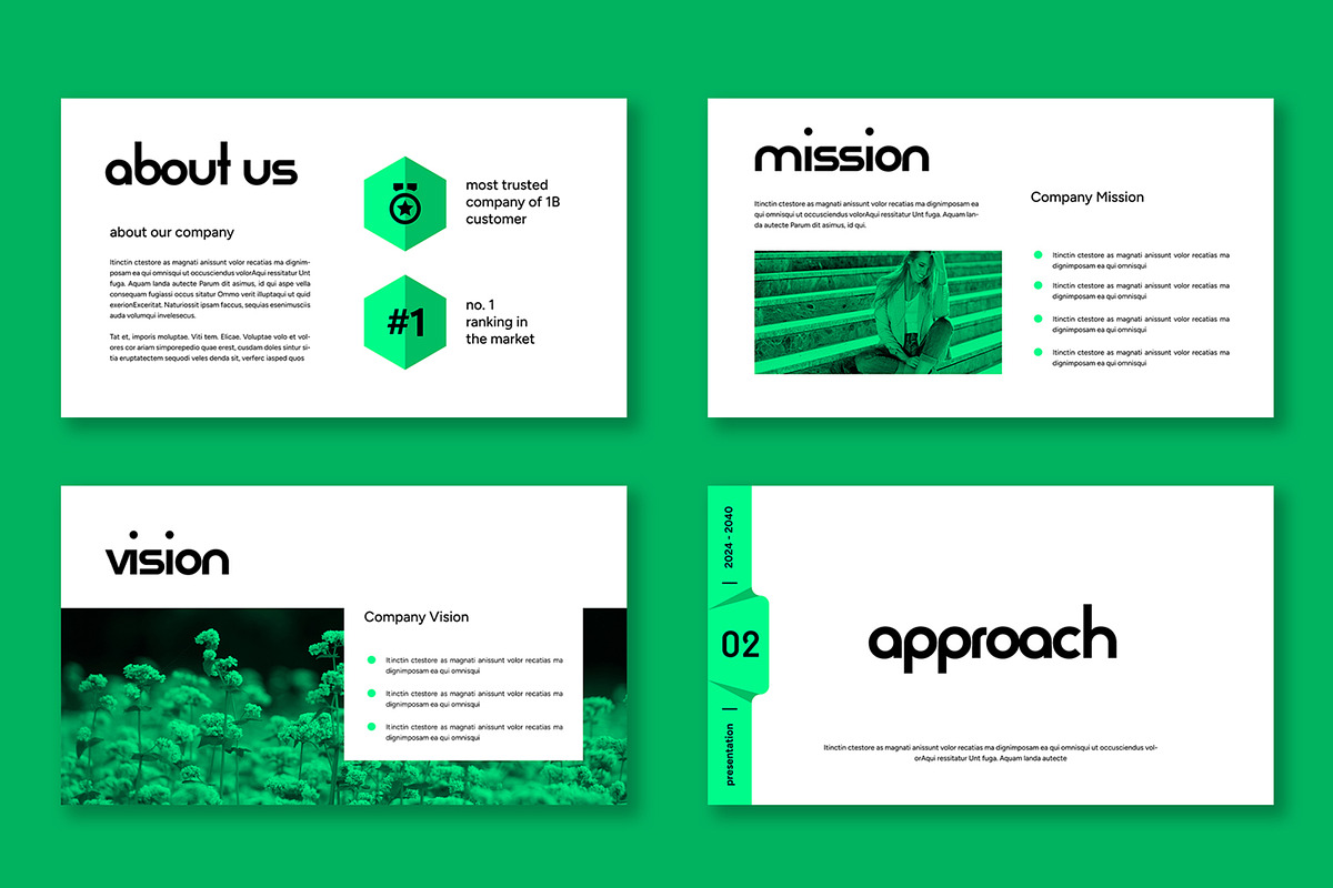 Annual Report Presentation, a Presentation Template by ContestDesign (Photo 3 of 7)