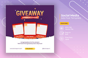 Giveaway winner announcement