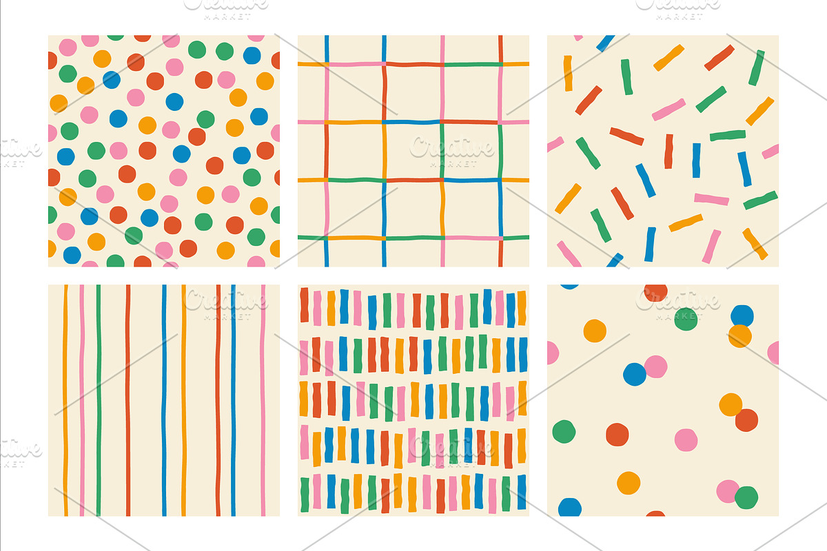 Сonfetti set, vector illustration, a Pattern Graphic by Maryia's Store (Photo 7 of 10)