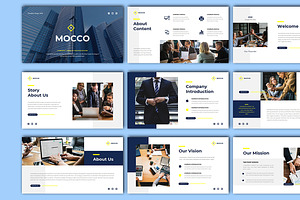 Mocco - Company Profile PowerPoint