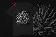 10 Bundle Dark Art Aloe Vera Cactus, an Illustration by Morspective (Thumbnail 2 of 7)