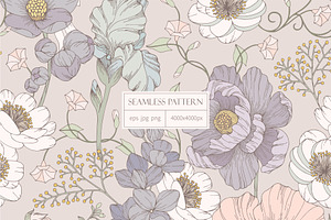 Seamless floral pattern