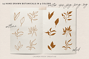 Abstract Brush Strokes & Botanicals, an Illustration by Lauren Rich Creative Shop (Thumbnail 6 of 6)
