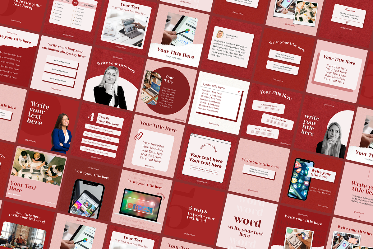 30 Digital Marketing Canva Templates, a Social Media Template by Canvagator (Photo 2 of 3)