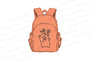 Kawaii Capybara with Flowers, a Seasonal Illustration by Palau (Thumbnail 6 of 12)