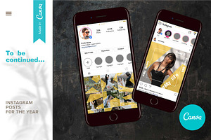 31 Instagram Posts Canva Template