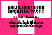 Fellyu - Unique Bold Display, a Font by zamjumps (Thumbnail 10 of 12)