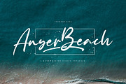 Anyer Beach - Handwritten Font, a Script Font by StringLabs (Thumbnail 1 of 11)