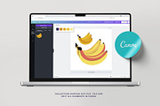 Tropical Fruits Illustration, a Food Illustration by KetteCreate (Thumbnail 8 of 14)