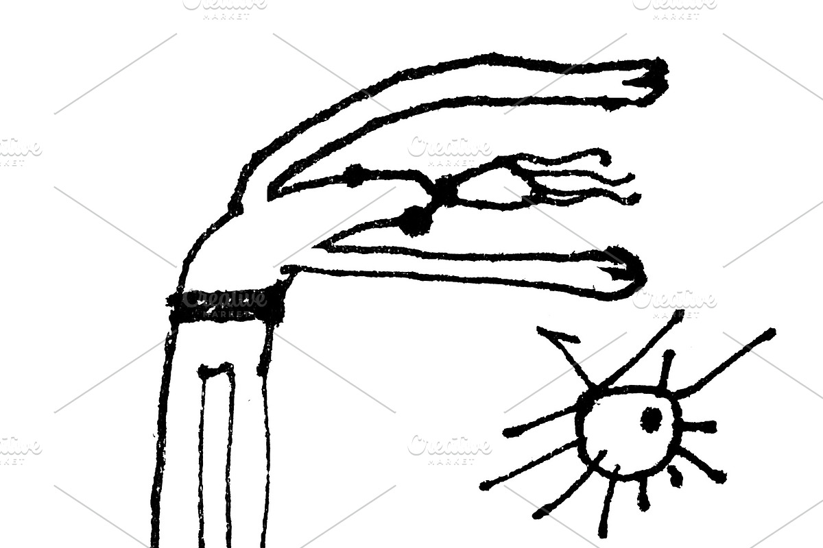 Looking for the sun conceptual sketchy hand drawn illustration, a Person Illustration by DanFLCreativo