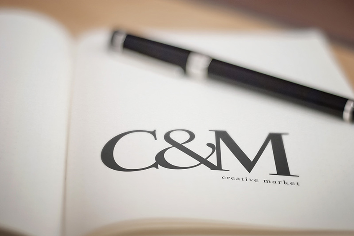 The Notebook - Creative Logo Mockups, a Books & Magazine Mockup by LayerLabs (Photo 2 of 4)