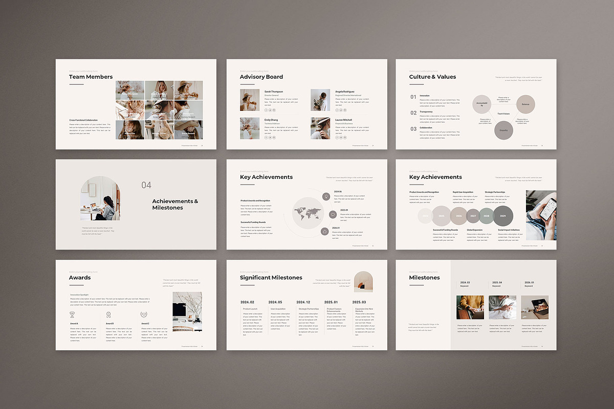 Company Profile Presentation, a Presentation Template by CreativityForest (Photo 6 of 11)