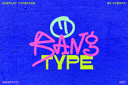 O Bang - Urban graffiti font
