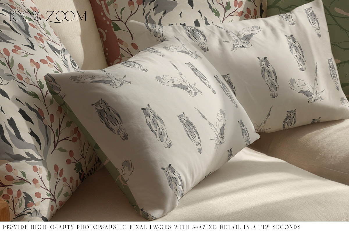 Throw Pillows with Smart Objects, a Product Mockup by mock-ups (Photo 14 of 16)