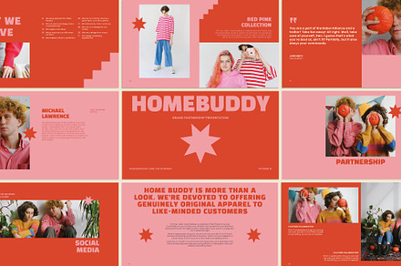 HOMEBUDDY Presentation Template, a Presentation Template by VectorKiss GraphicsSupply