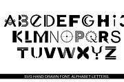 SVG Hand drawn alphabet, an Object Graphic by SketchArtStudio (Thumbnail 1 of 3)