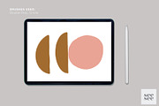 Procreate Mid Century Modern Brushes, a Brush Add-On by CC CREATIVE CO (Thumbnail 5 of 17)