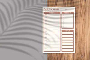 Daily Planner Sheet Design -20