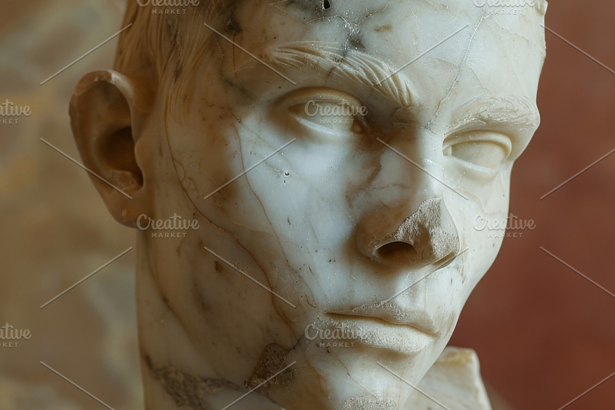 87 Sculpted marble heads, an Arts & Entertainment Photo by Handmadefont (Photo 49 of 85)