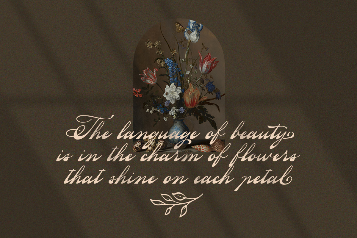 Yesternight - Classic Script, a Script Font by Letterhend Studio (Photo 2 of 10)