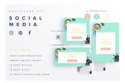 Social Media Kit + Stock Photos, a Social Media Template by Custom Scene (Thumbnail 1 of 8)