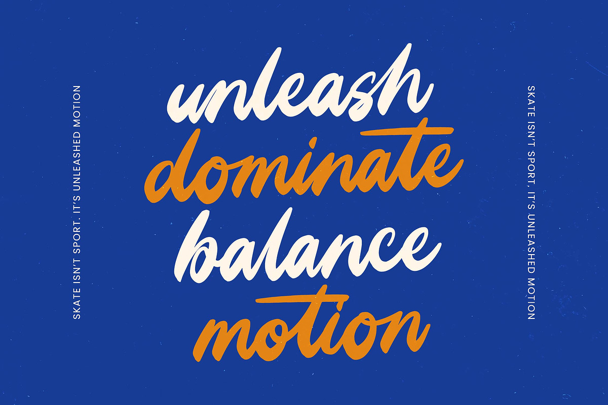 Unlatch Skater Bold Brush Font, a Script Font by Letterena Studios Script (Photo 11 of 20)