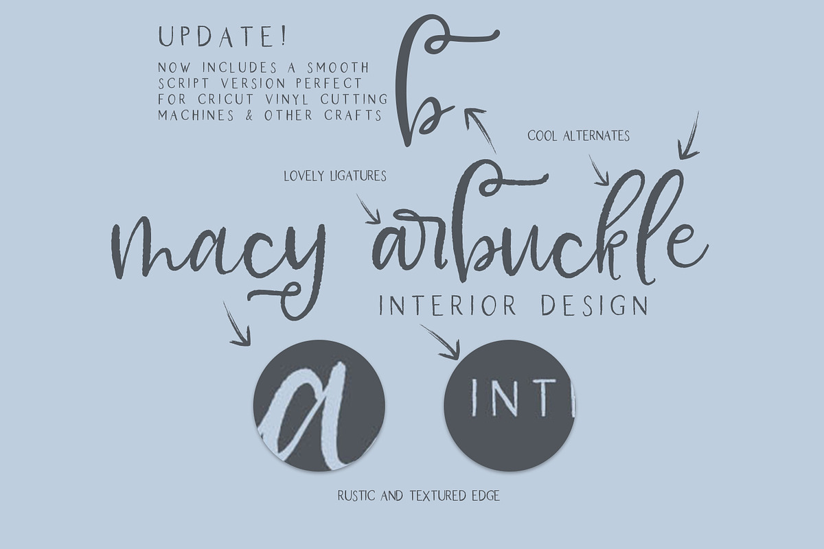 Farmhouse Country Rustic Font Duo preview 3