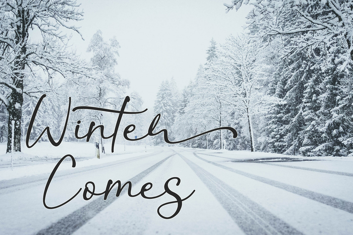 Christmas Shine - Handwritten Font, a Script Font by Letterafa Studio (Photo 8 of 10)
